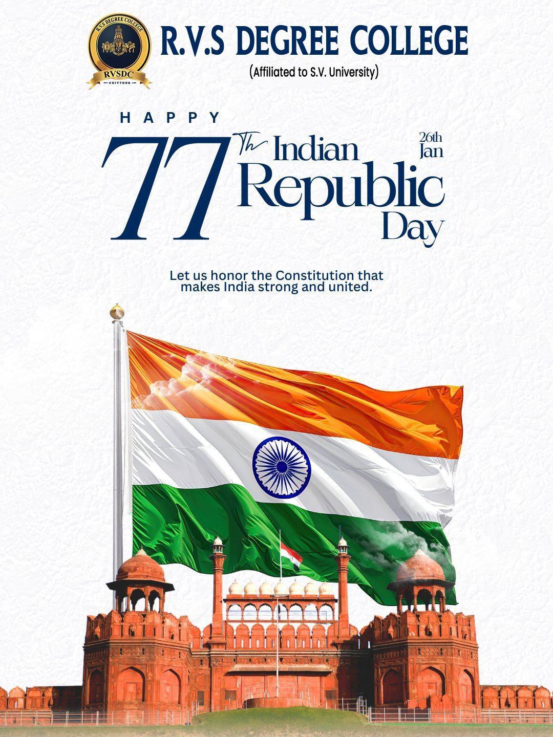 Republic Day celebration creative